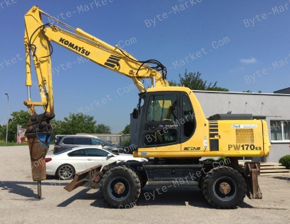 Komatsu PW170ES-6K Hydraulic Excavator Shop Manuals in PDF image