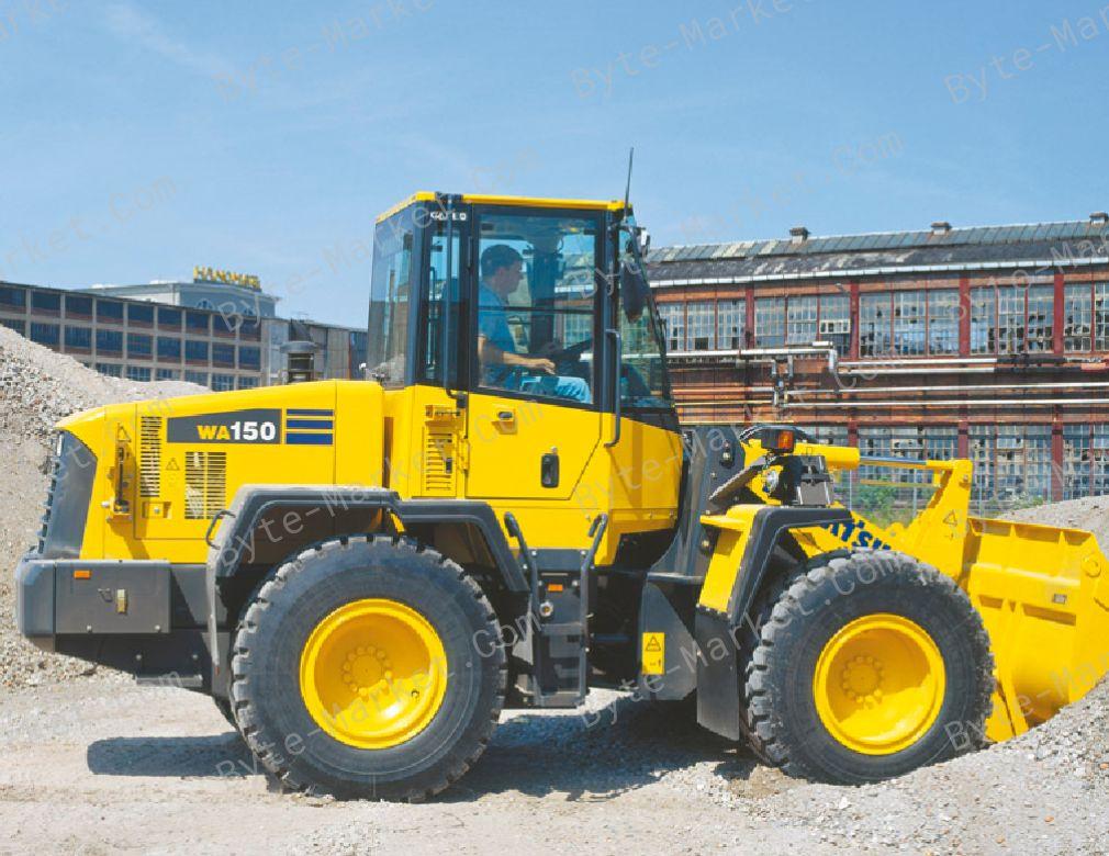 Komatsu WA150-5 Wheel Loader Shop Manual in PDF image
