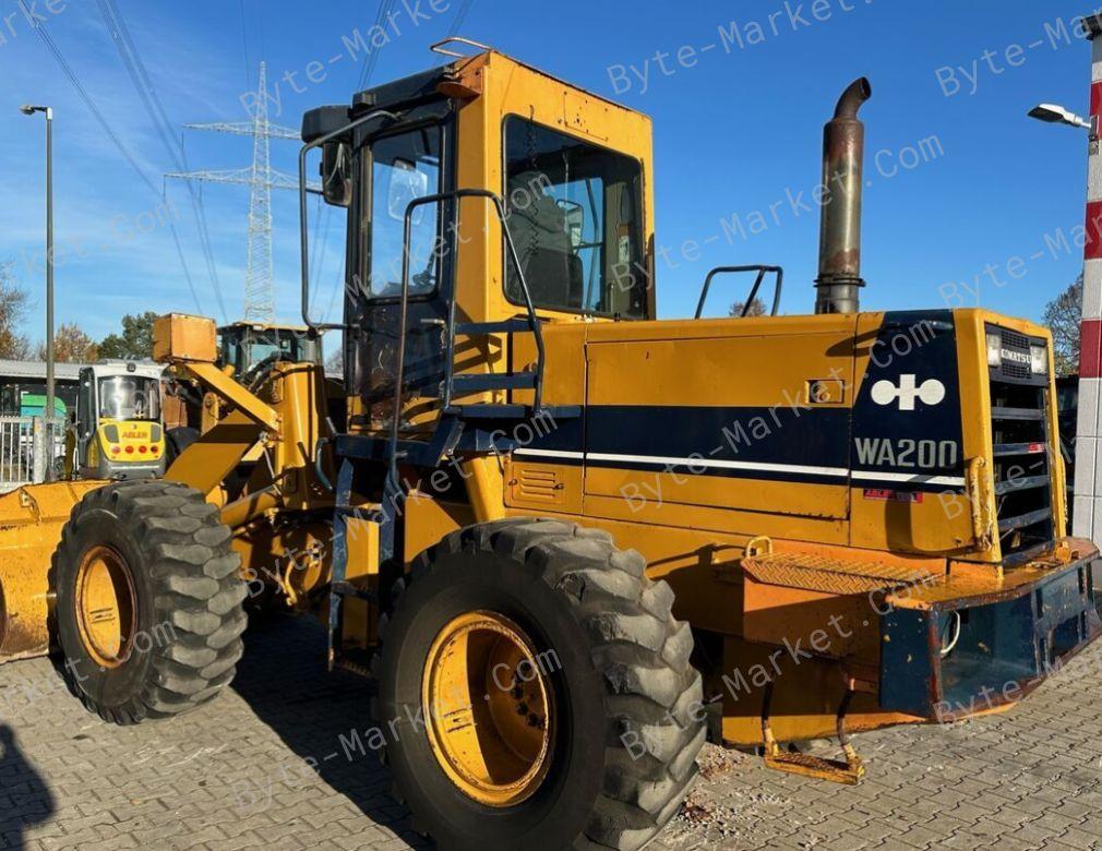 Komatsu WA200-1 Wheel Loader Shop Manual in PDF image