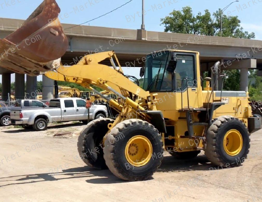 Komatsu WA250-3 Wheel Loader Shop Manual in PDF image