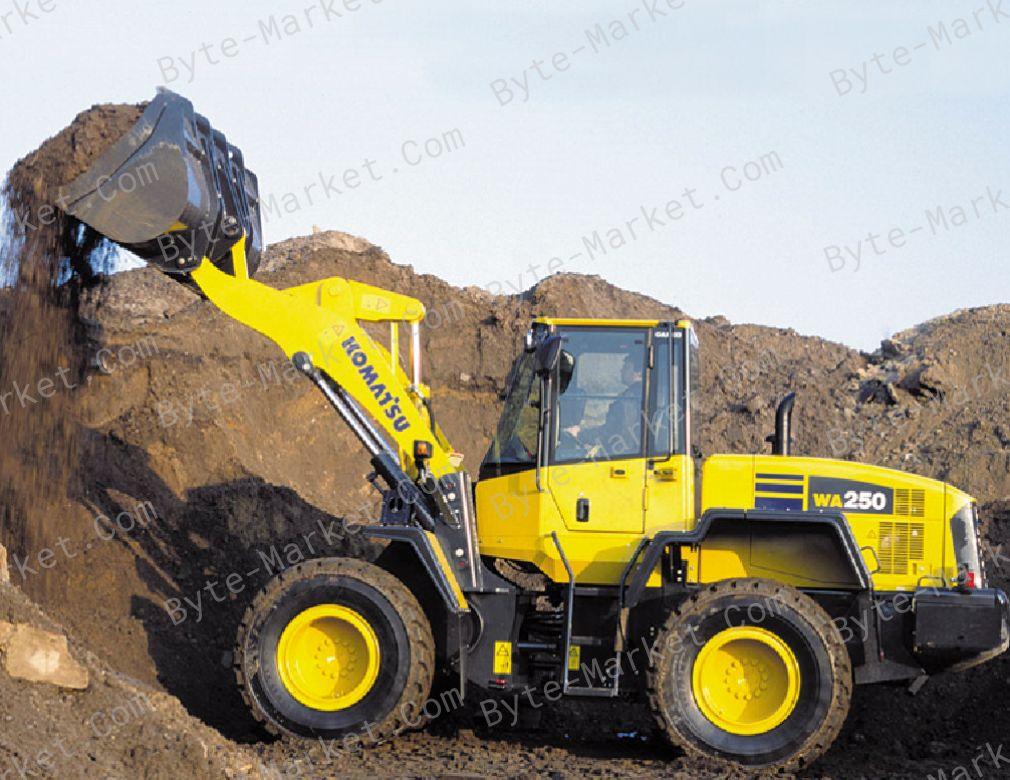 Komatsu WA250-5H/WA250PT-5H Wheel Loaders Shop Manual in PDF image