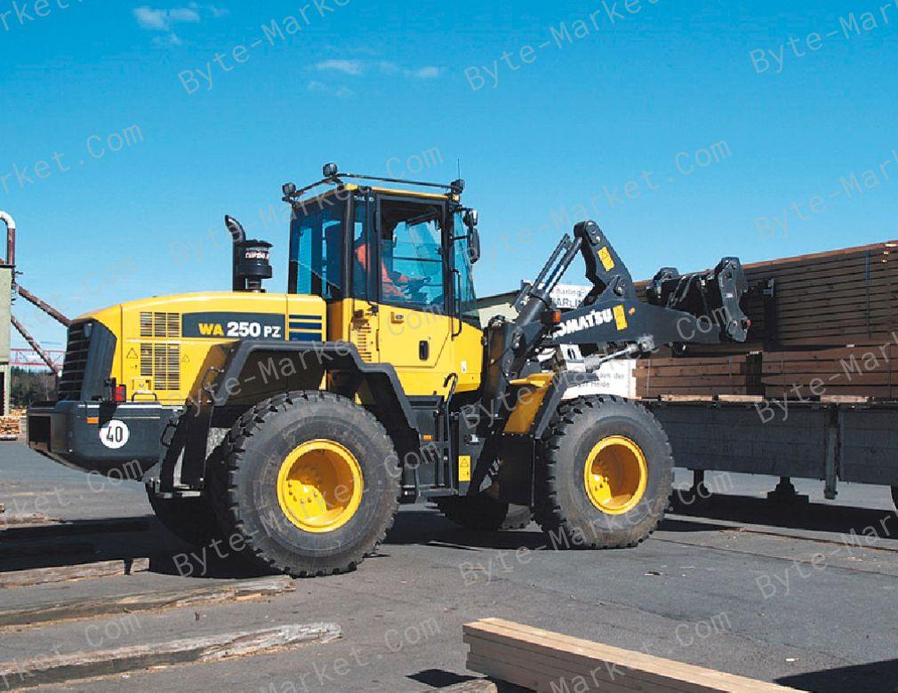 Komatsu WA250PZ-5 Wheel Loader Shop Manual in PDF image