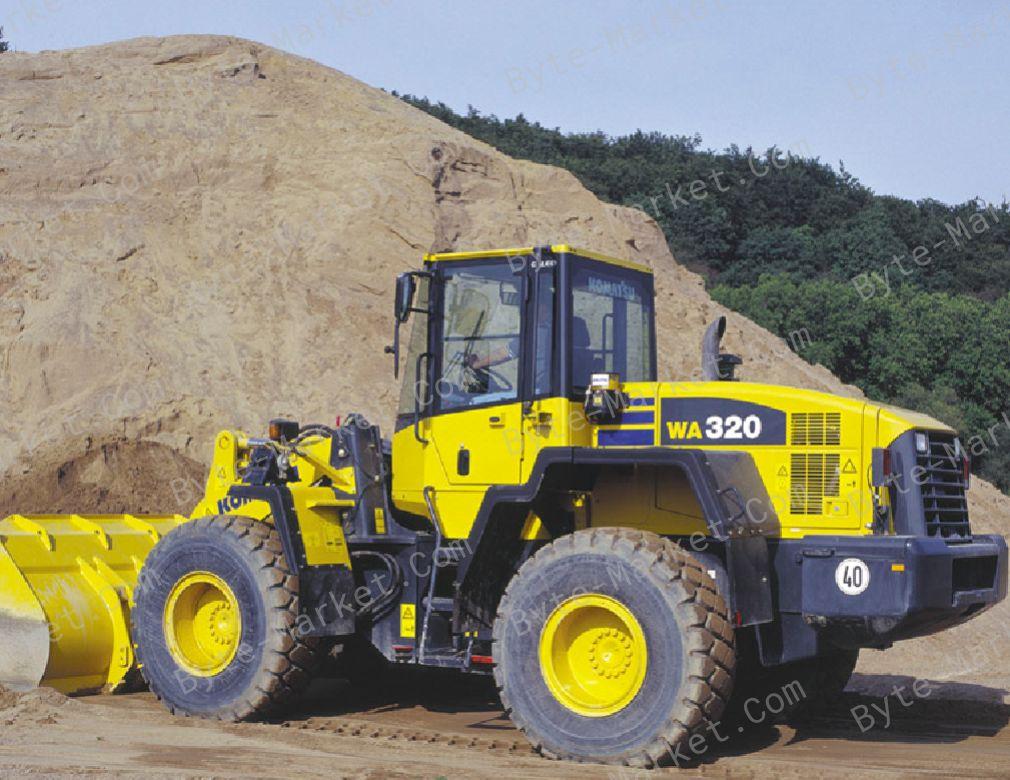 Komatsu WA320-5/WA320-5H Wheel Loaders Shop Manuals in PDF image