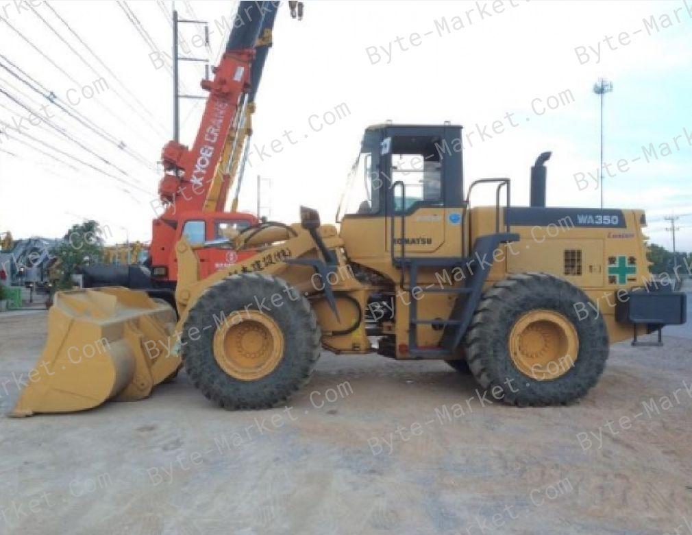 Komatsu WA350-1 Wheel Loader Shop Manual in PDF image