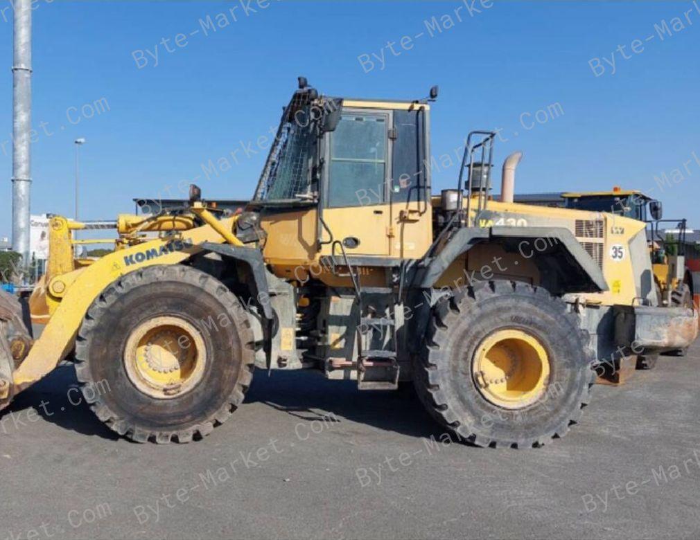 Komatsu WA430-5 Wheel Loader Shop Manual in PDF image
