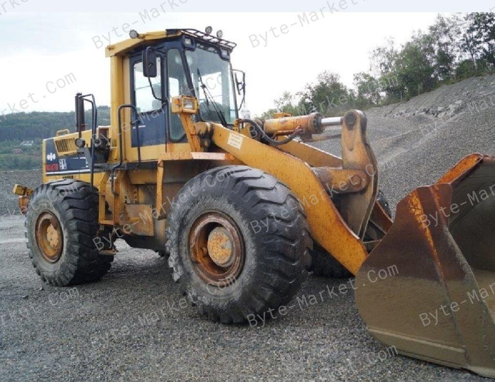 Komatsu WA470-1 Wheel Loader Shop Manual in PDF image