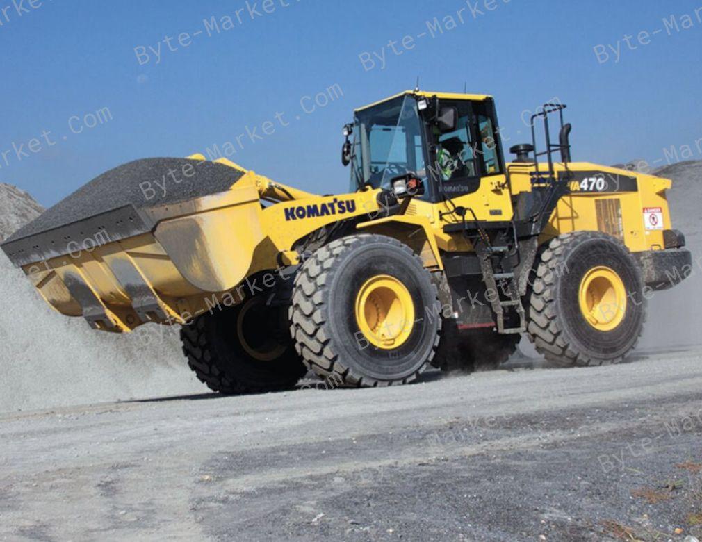 Komatsu WA470-3 Wheel Loader Shop Manuals in PDF image