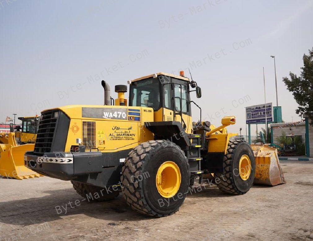 Komatsu WA470-5/WA480-5 Wheel Loader Shop Manual in PDF image