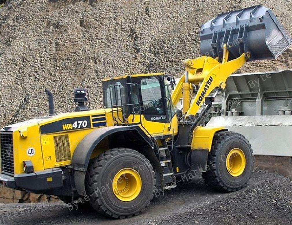 Komatsu WA470-7 Wheel Loader Shop Manuals in PDF image