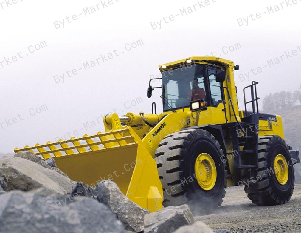 Komatsu WA500-3 Wheel Loader Shop Manual in PDF image