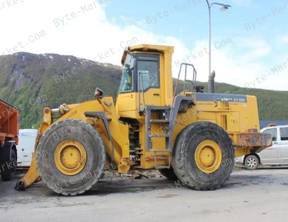 Komatsu WA500-3H Wheel Loader Shop Manual in PDF image