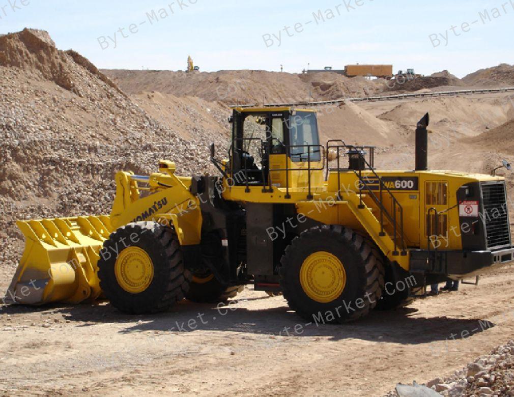 Komatsu WA600-3 Avance Loader Shop Manual in PDF image