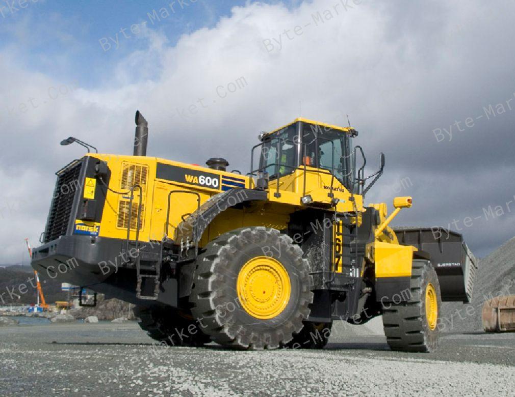 Komatsu WA600-6 Galeo Wheel Loader Shop Manuals in PDF image