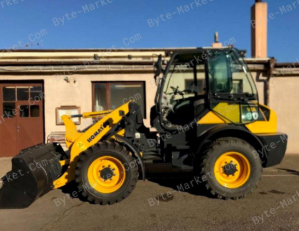 Komatsu WA90-5/WA100M-5 Wheel Loader Operation/Maintenance/Shop Manuals in PDF image
