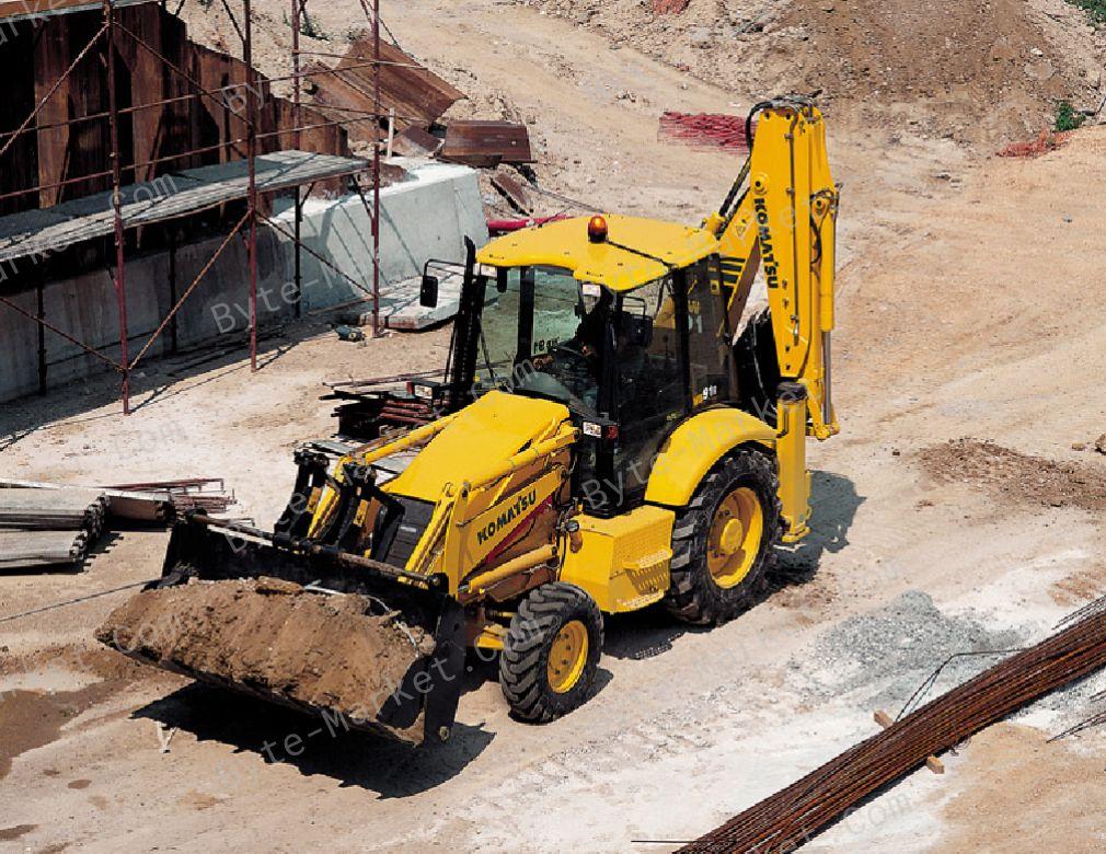 Komatsu WB91R-2/WB93R-2 Backhoe Loader Shop Manual in PDF image