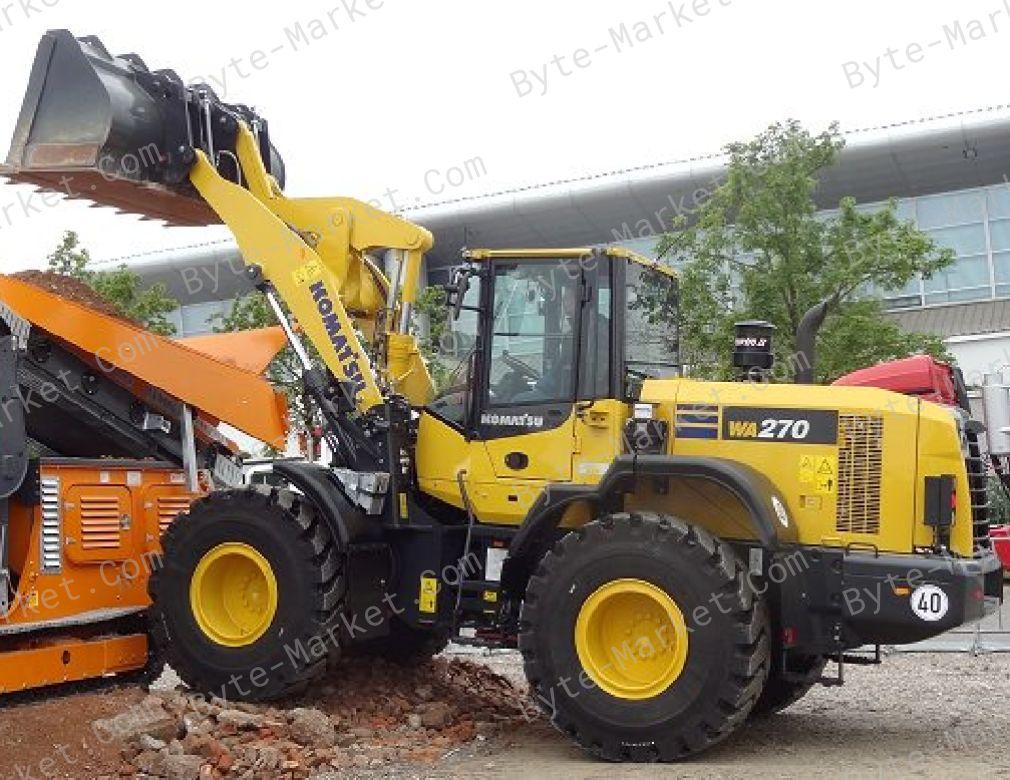 Komatsu Wheel Loader WA270-7 Shop Manuals in PDF image