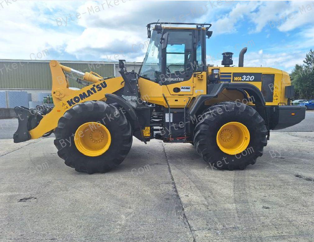 Komatsu Wheel Loader WA320-7 Shop Manuals in PDF image