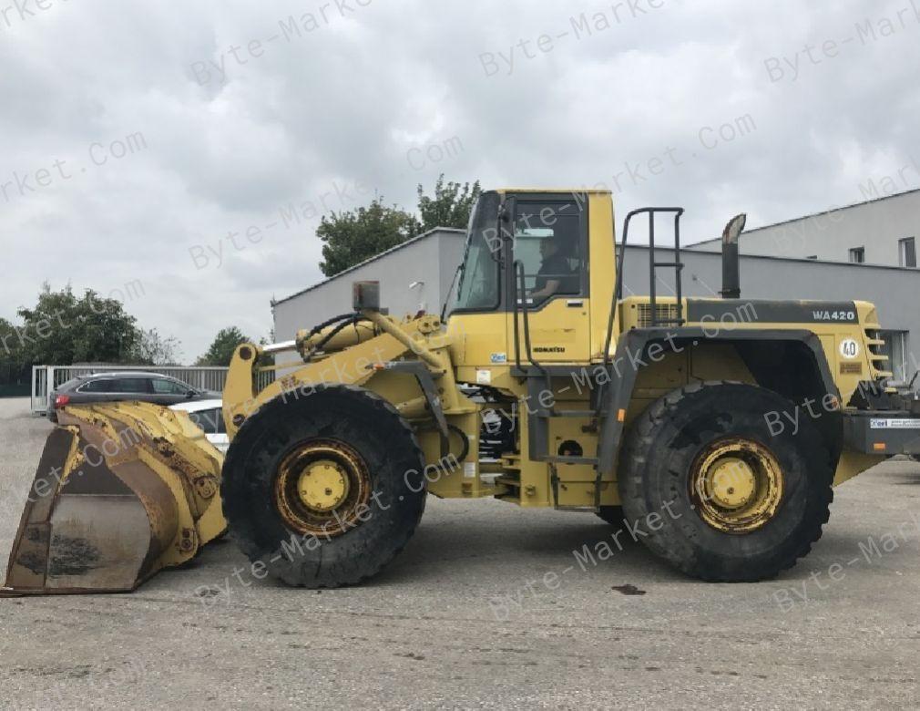 Komatsu Wheel Loader WA420-3 Shop Manuals in PDF image