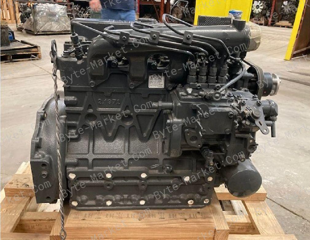 Kubota Engine Base 03-M-E2B for Hyundai Equipment Service Manuals in PDF image