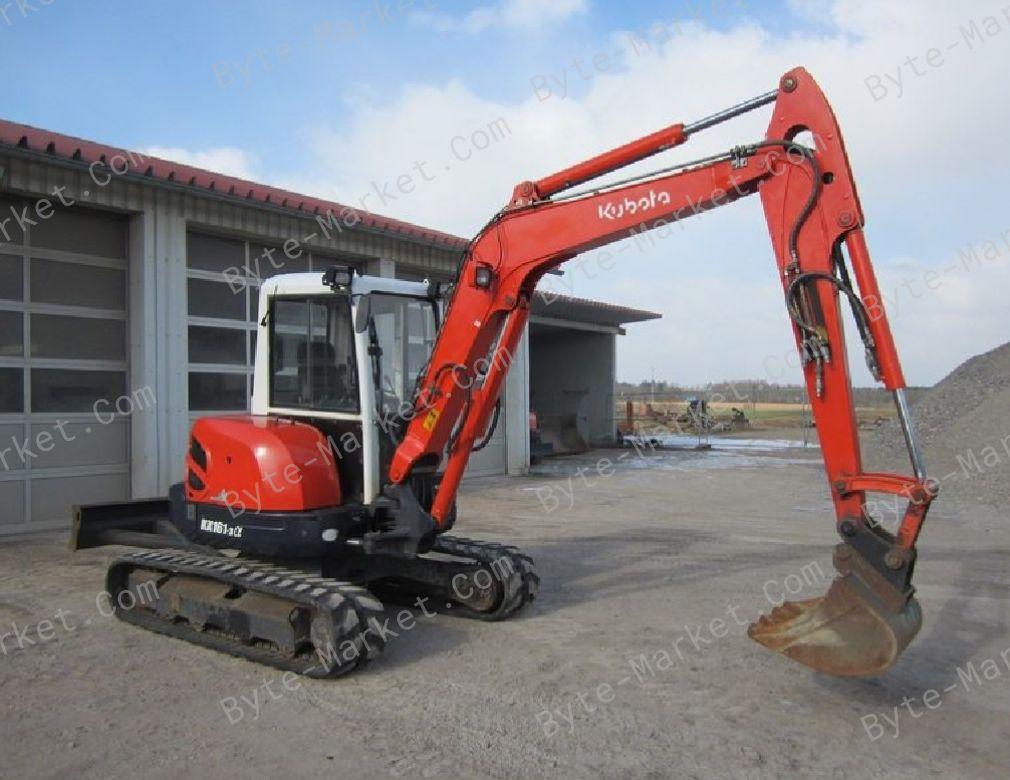 Kubota Excavator KX161-3 Illustrated Parts List in PDF image