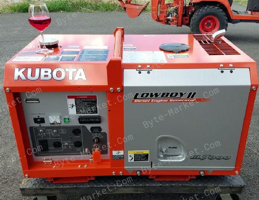 Kubota GL7000-CAN/GL11000-CAN Diesel Generator Workshop Manual in PDF image