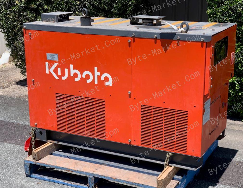 Kubota KJ-X 50 Hertz Series Diesel Generator Workshop Manual in PDF image