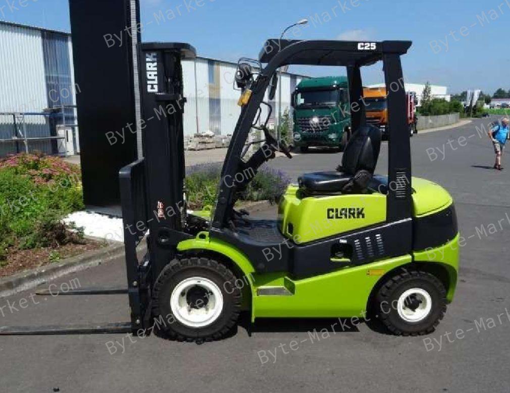 Clark C15-35 D/L/G  C15-32C L/G Lift Trucks SM-709 Service Manual in PDF image
