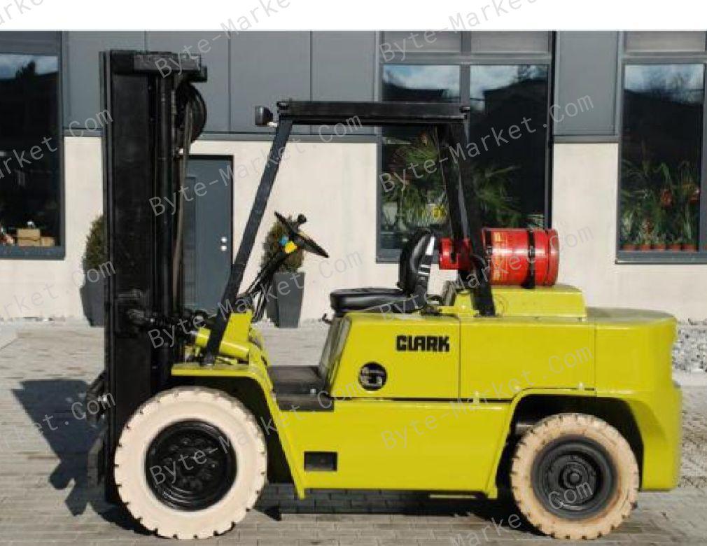 Clark C500 Forklift OH-339 Overhaul Manual in PDF image