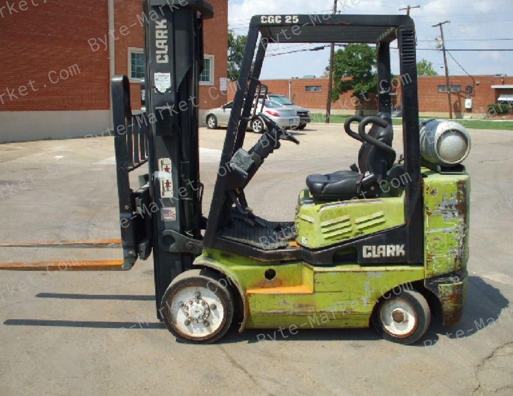 Clark CGC/CGP/CDP 20-30 Lift Trucks Shop Manual in PDF image