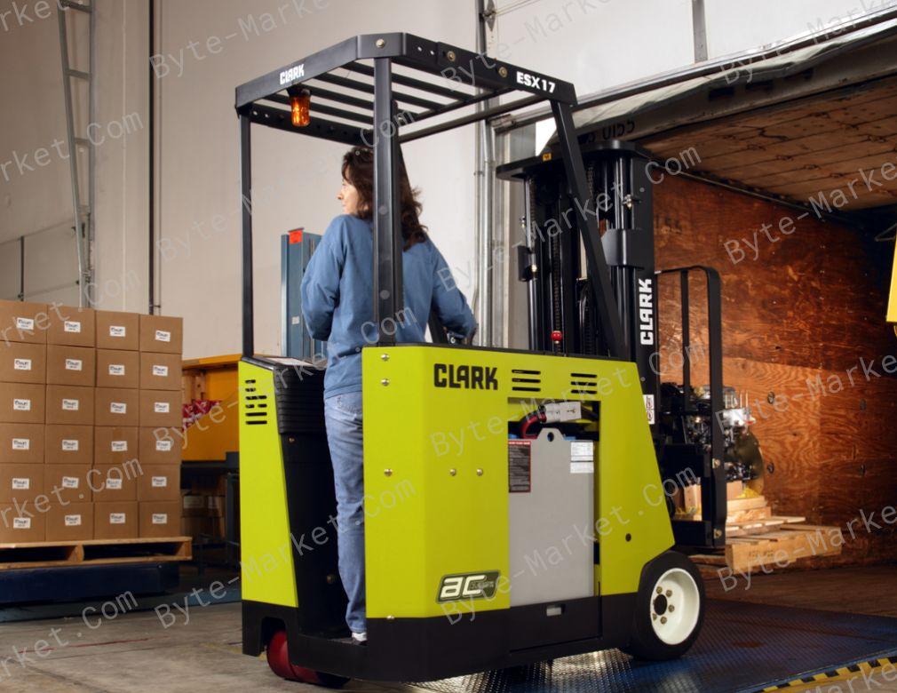 Clark ESX 12-25 Forklift Service Manual in PDF image