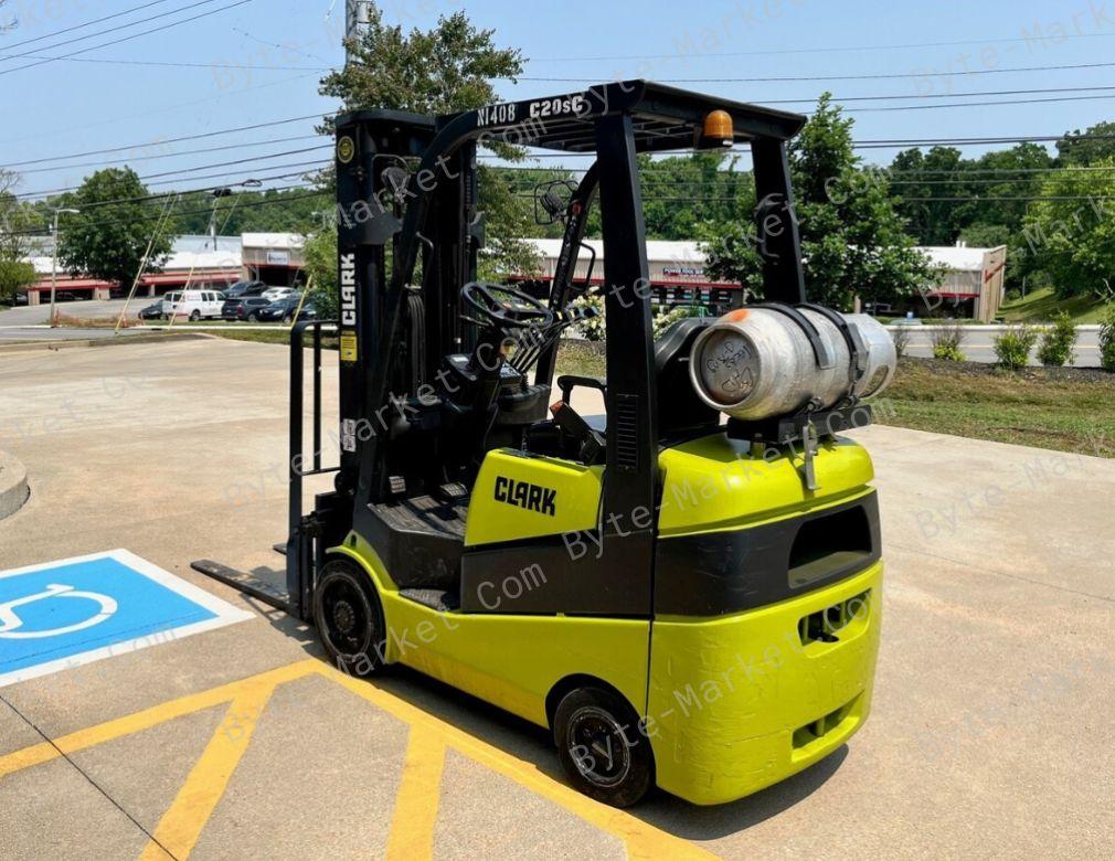 Clark Forklift C15/18/20sC D/L/G Service Manual in PDF image