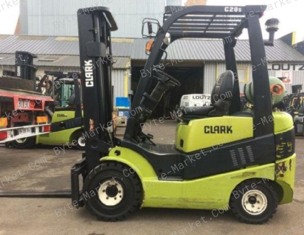 Clark Forklift C20/25/30/35 D/L/G/C20/25/30/32C L/G Service Manual in PDF image