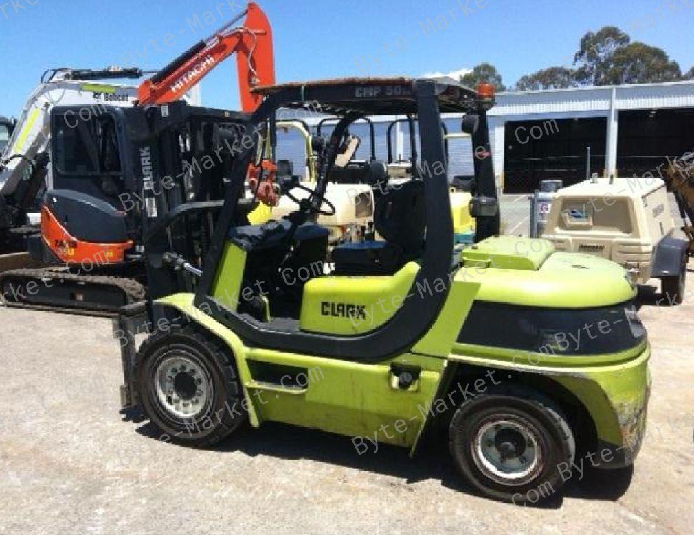 Clark Forklift CMP 40/45/50s D/L Service Manual in PDF image