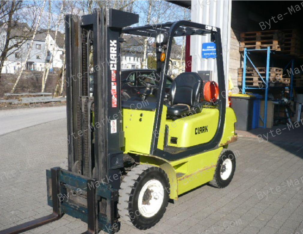 Clark Forklift CMP15-20s D/L Service Manual in PDF image