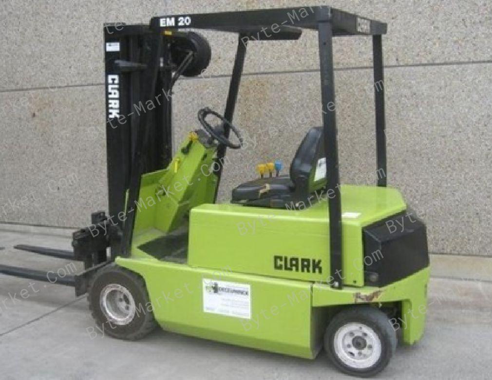 Clark NS/NP 246 Service Adjustment Manual in PDF image