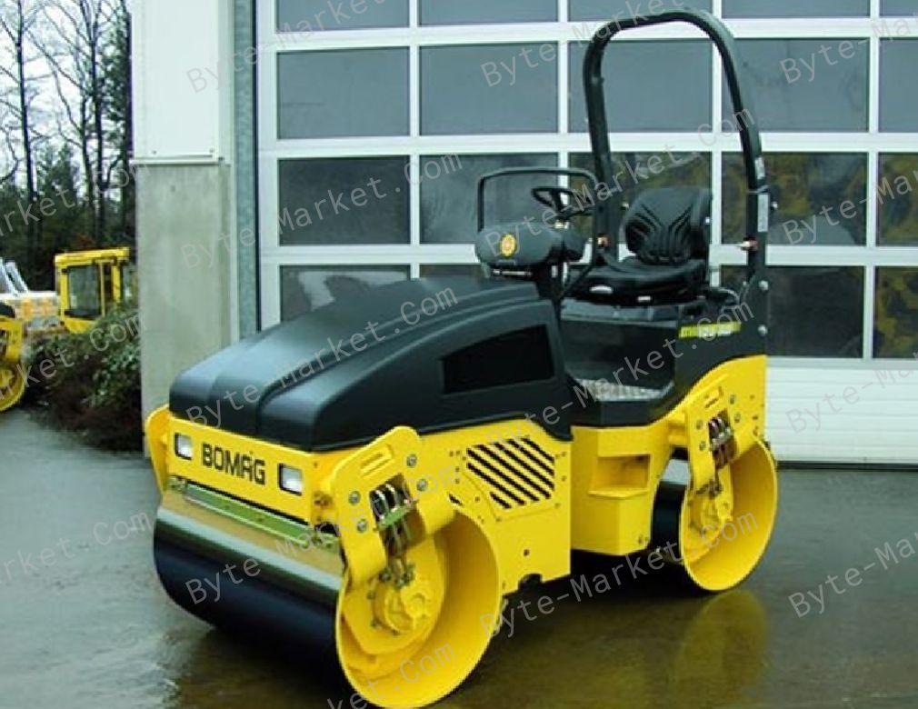 Bomag BW 100 AD-4-BW 125 AC-4 Rollers Service Manual in PDF image