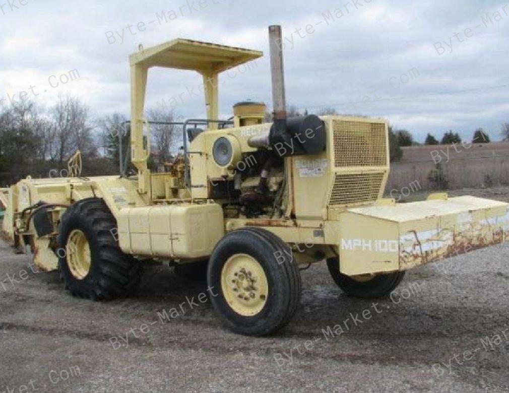 Bomag MPH 100 R/MPH 100 S Recycler/Stabilizer Parts List/Instructions for Repair in PDF image