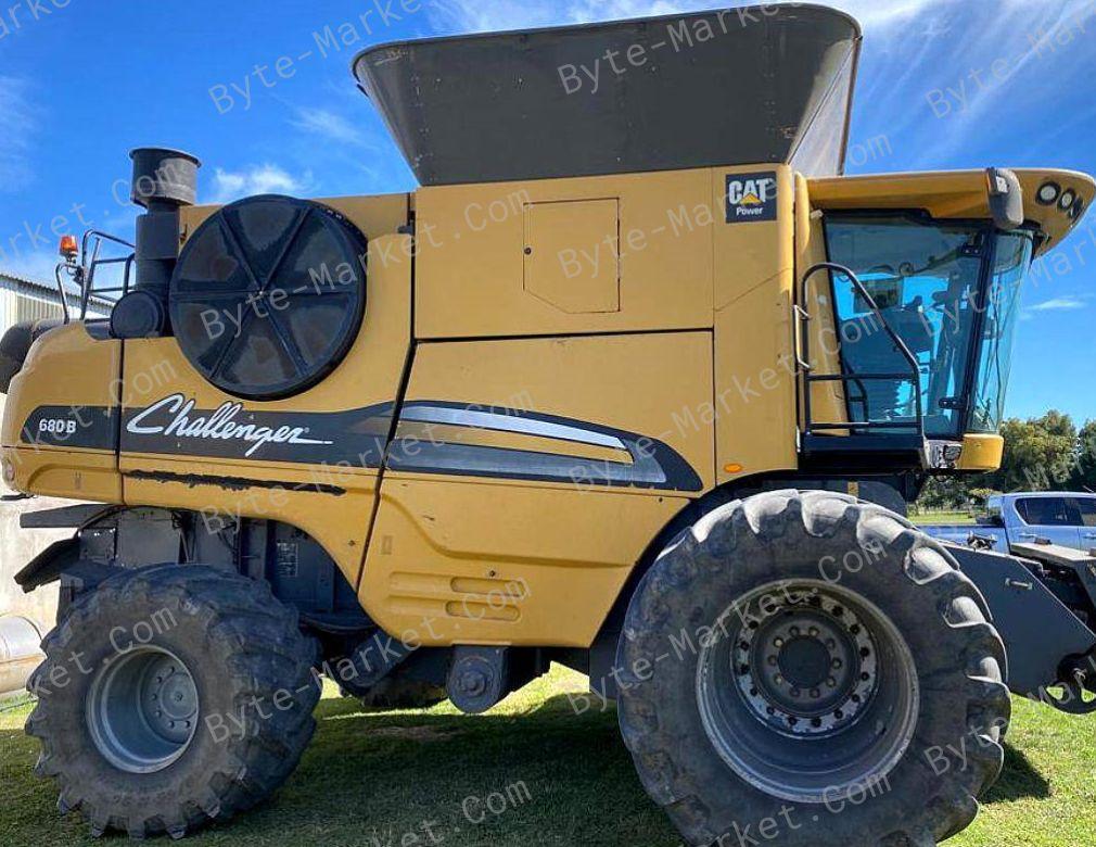 Challenger 680B Combine Service Manual in PDF image