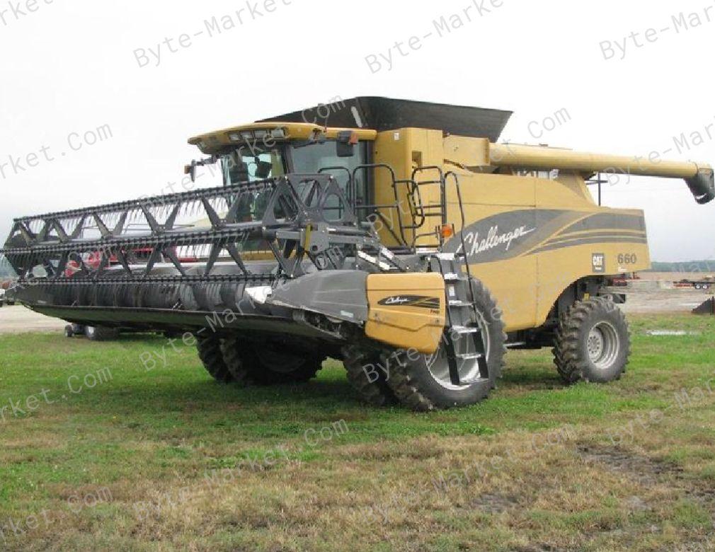 Challenger Combine 660/670 Service Manual in PDF image