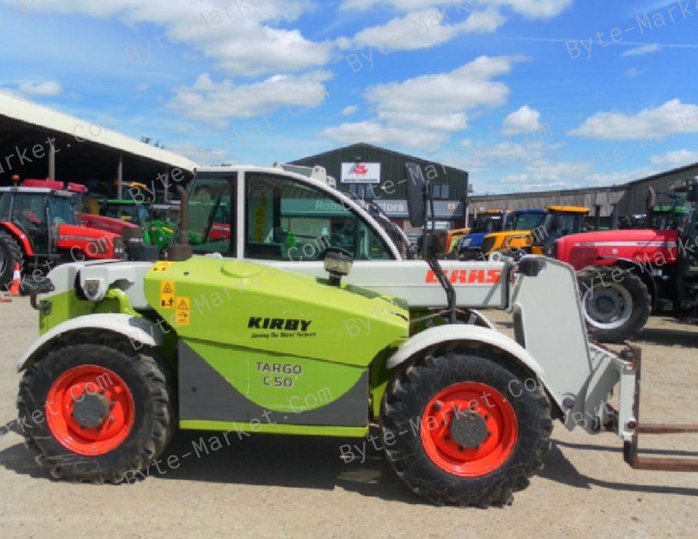 Claas Targo C Series Set of Manuals in PDF image