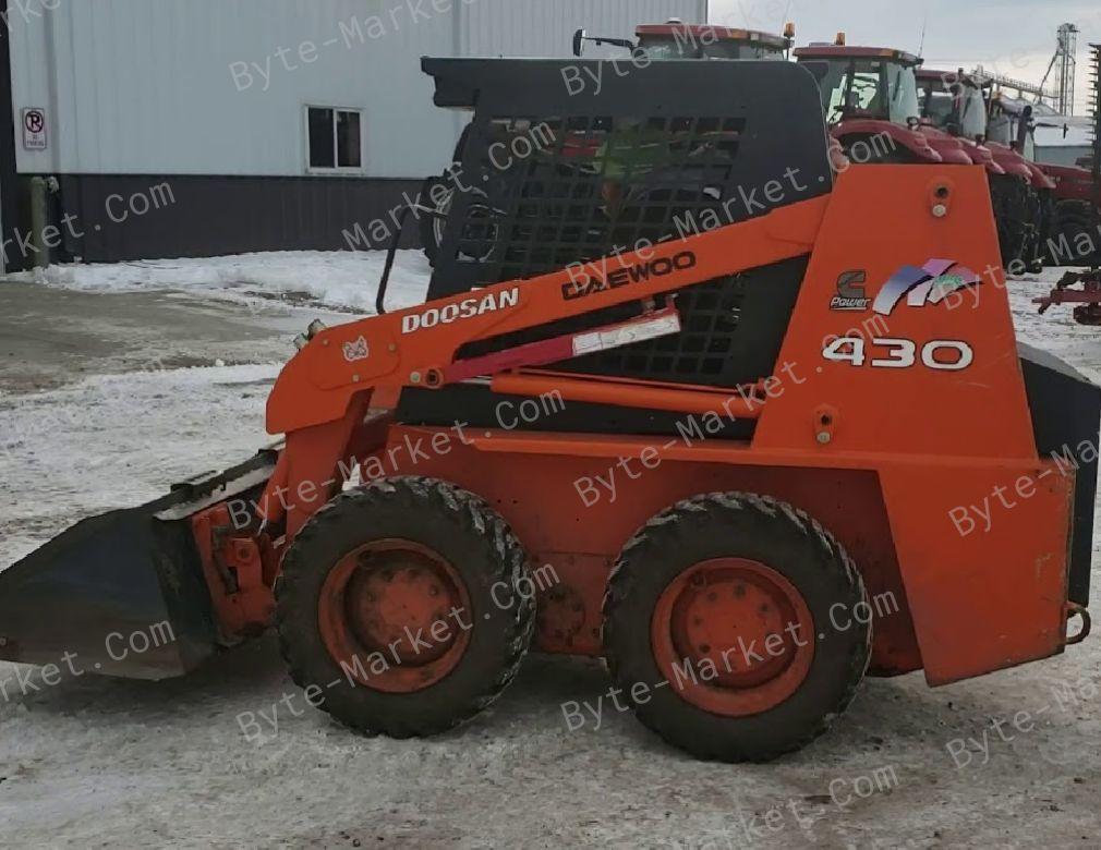 Daewoo Doosan 430/440 Plus/450/460 Series Skid Steer Loader Service Manuals in PDF image