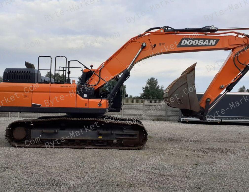 Daewoo Doosan DX490LC-3/DX530LC-3 Excavators Set Schematics of PDF image