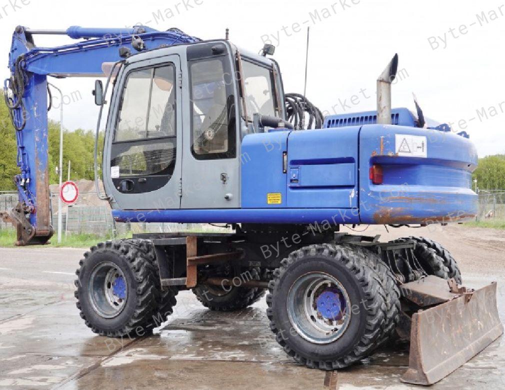 Fiat Hitachi Excavators EX135W Workshop Manual in PDF image