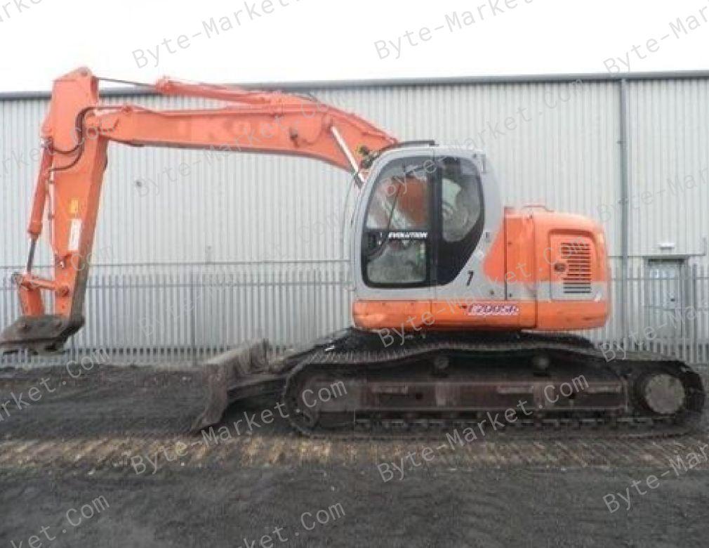 Fiat Kobelco Crawler Excavator E200SR Evolution Workshop Manual in PDF image