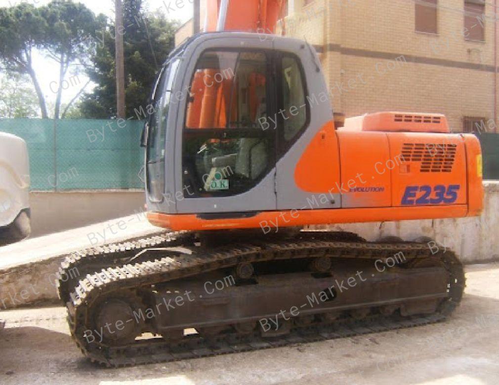 Fiat Kobelco Crawler Excavator E215/E235 Evolution Workshop Manual in PDF image