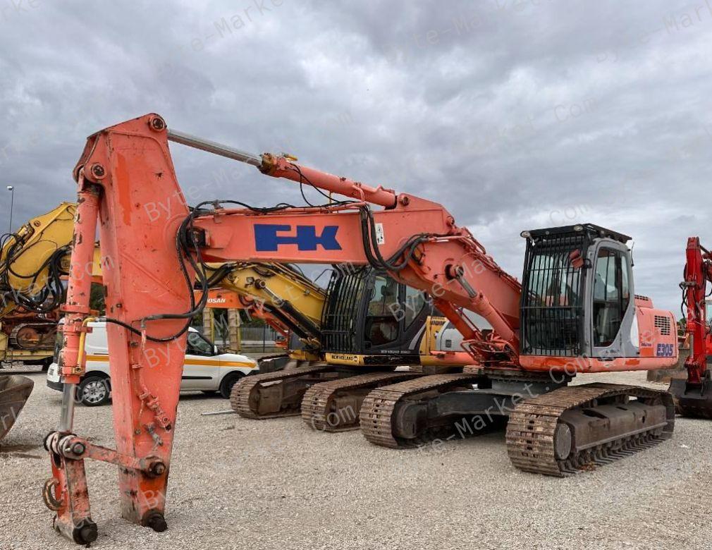 Fiat Kobelco Crawler Excavator E265/E305 Evolution Workshop Manual in PDF image