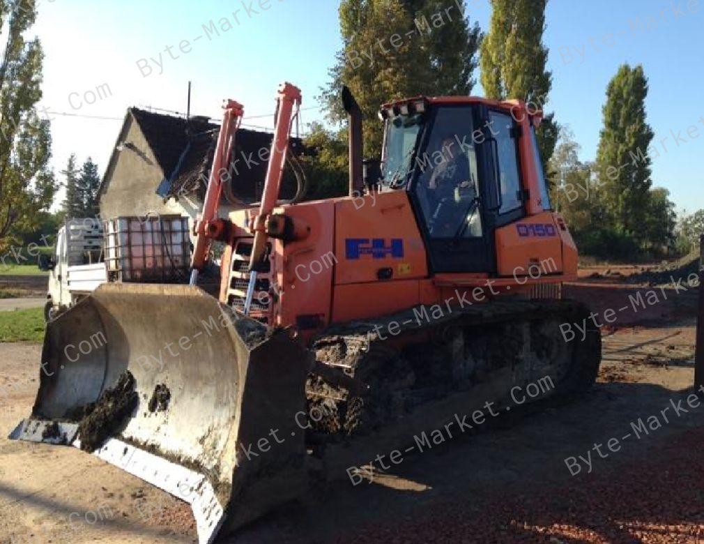 Fiat Kobelco D150 Power Steering Crawler Dozer Workshop Manual in PDF image