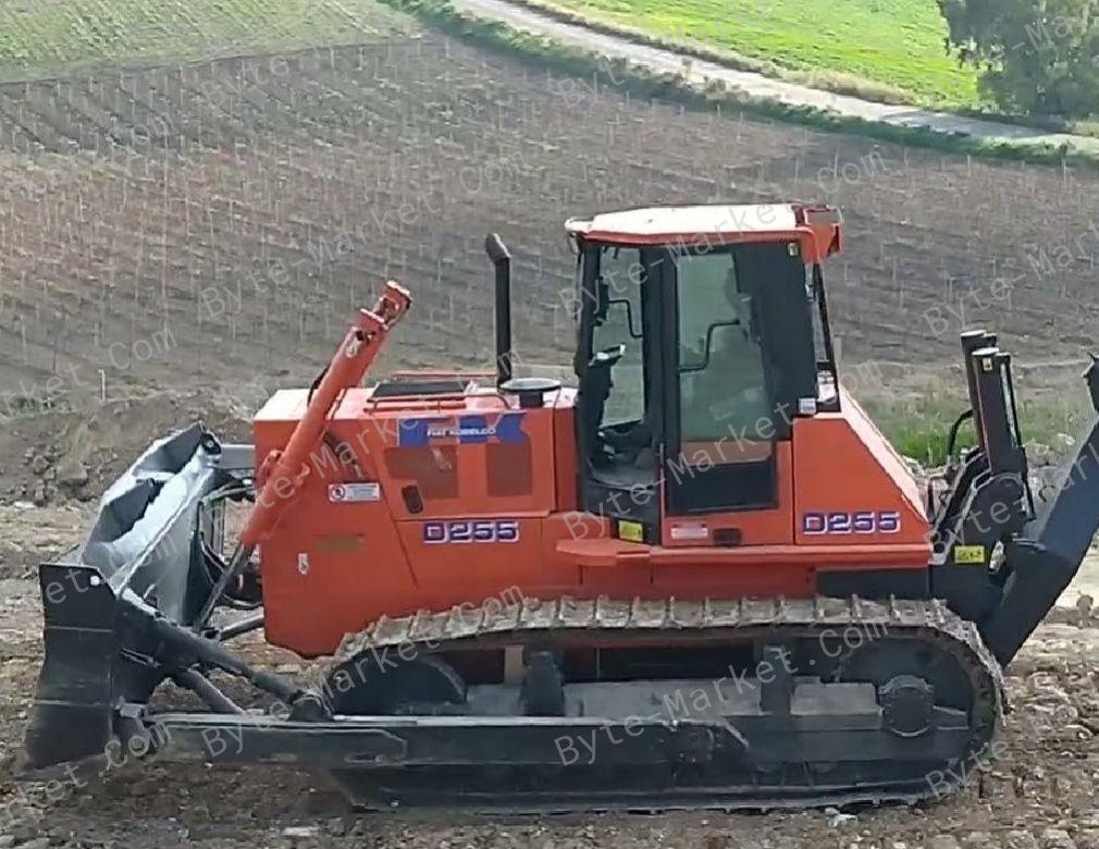 Fiat Kobelco D255 Crawler Dozer Workshop Manual in PDF image
