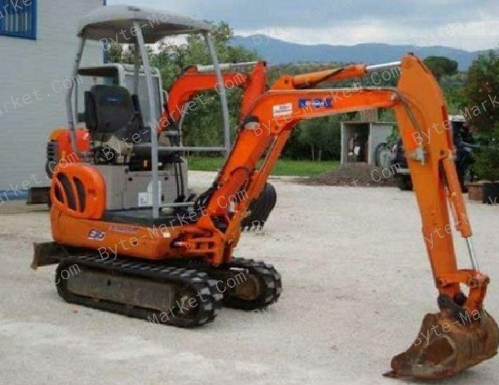 Fiat Kobelco E16/E18 Evolution Excavators Workshop Manual in PDF image