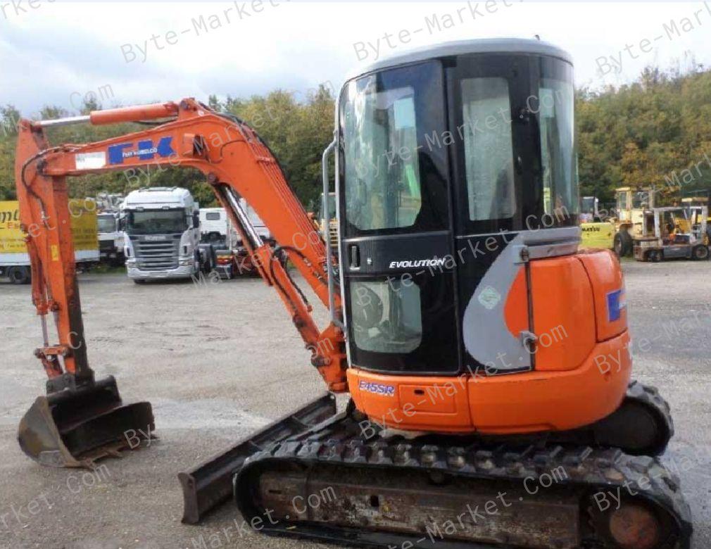Fiat Kobelco E40SR/E45SR Evolution Excavators Workshop Manual in PDF image